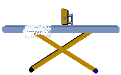 ironing board