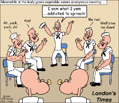 Popeye cartoon