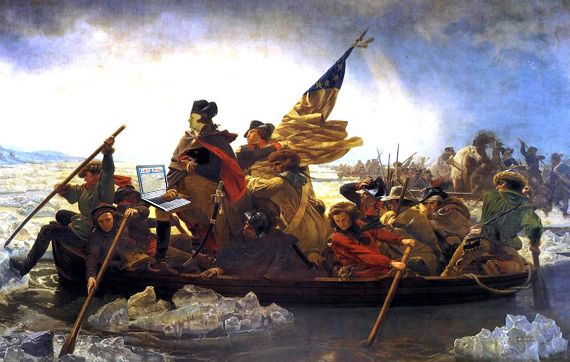 Bob Crossing The Delaware